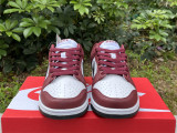 Authentic Nike Dunk Low White/Black/Red