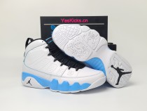 Authentic Air Jordan 9 “Powder Blue”