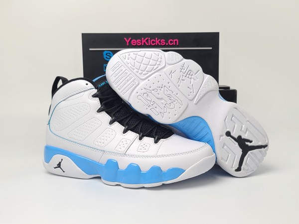 Authentic Air Jordan 9 “Powder Blue”
