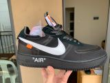Authentic Off-White x Nike Air Force 1 Low Black