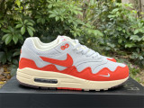 Authentic Nike Air Max 1 White/Orange/Grey