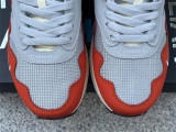 Authentic Nike Air Max 1 White/Orange/Grey