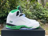 Authentic Air Jordan 5 “Lucky Green” WMNS