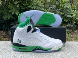 Authentic Air Jordan 5 “Lucky Green” WMNS
