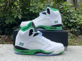 Authentic Air Jordan 5 “Lucky Green” WMNS