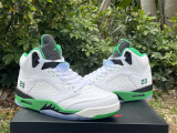 Authentic Air Jordan 5 “Lucky Green” WMNS