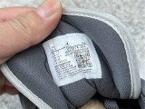 Authentic Air Jordan 1 Low GS White/Dark Grey