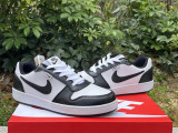 Authentic Nike EBERNON LOW PREM  White Black