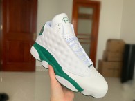 Authentic Air Jordan 13 Rerto White/Clover