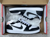 Authentic Nike EBERNON LOW PREM  White Black