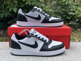 Authentic Nike EBERNON LOW PREM  White Black