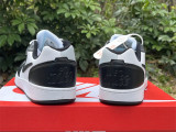 Authentic Nike EBERNON LOW PREM  White Black