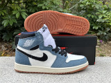 Authentic Air Jordan 1 High OG “Denim” GS
