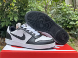 Authentic Nike EBERNON LOW PREM  White Black