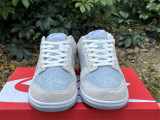Authentic Nike Dunk Low Light Smoke Grey/Light Armory Blue