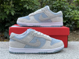 Authentic Nike Dunk Low Light Smoke Grey/Light Armory Blue