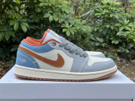 Authentic Air Jordan 1 Low Phantommulti-Color
