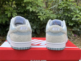 Authentic Nike Dunk Low Light Smoke Grey/Light Armory Blue