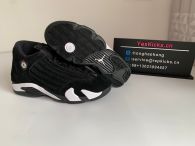 Authentic Air Jordan 14 Black/White