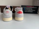 Authentic Travis Scott x Air Jordan 1 Low Grey/White/Black