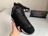 Authentic Air Jordan 14 Black/White