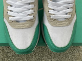 Authentic Nike Air Max 1 White/Grey/Green