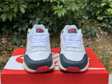 Authentic Nike Air Max 1 White/Red/Dark Blue