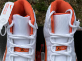 Authentic Air Jordan 11 Orange/White