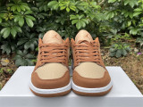 Authentic Air Jordan 1 Low GS Brown/Legend Coffee