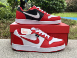 Authentic Nike EBERNON LOW PREM  White/Red