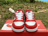 Authentic Nike EBERNON LOW PREM  White/Red