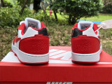 Authentic Nike EBERNON LOW PREM  White/Red