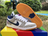 Authentic Rayssa Leal x Nike Dunk SB  Pure Platinumand Vivid Purple
