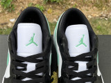 Authentic Air Jordan 1 Low GS “Green Glow”