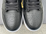 Authentic Air Jordan 1 Low Black Gum