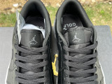 Authentic Air Jordan 1 Low Black Gum