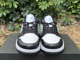 Authentic Air Jordan 1 Low GS “Green Glow”