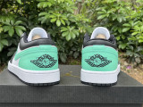 Authentic Air Jordan 1 Low GS “Green Glow”