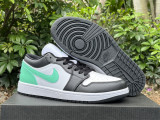 Authentic Air Jordan 1 Low GS “Green Glow”