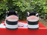 Authentic Nike Dunk Low White/Black/Pink