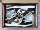 Authentic Nike Dunk Low Black/Brown