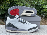 Authentic Air Jordan 3 “Cement Grey”