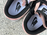 Authentic Nike Dunk Low White/Black/Pink