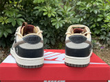 Authentic Nike Dunk Low Black/Brown