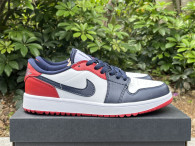 Authentic Air Jordan 1 Low Golf “USA” GS