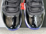 Authentic Air Jordan 11 Black/Purple