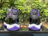 Authentic Air Jordan 11 Black/Purple