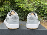 Authentic Air Jordan 1 Low Golf GS “Wolf Grey”