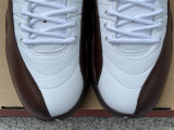Authentic SoleFly x Air Jordan 12 White/Baroque Brown
