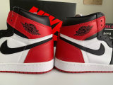 Authentic Air Jordan 1 OG High “Black Toe”